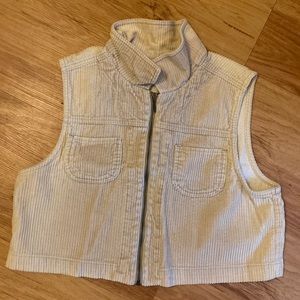 Cropped vest